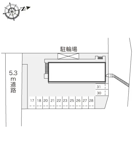 ★手数料０円★大阪市平野区瓜破東　月極駐車場（LP）